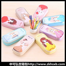 PVC透明拉链笔袋 学生的实用文具选择